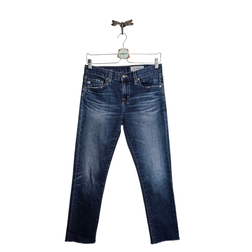 AG Adriano Goldschmied Blue Boyfriend Jeans